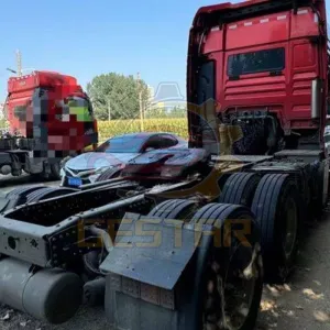 الشاحنة الوطنية للخدمة الثقيلة 2022 Sitrak C9H 570 حصان 6x4 AMT جرار ناقل الحركة الأوتوماتيكي (National VI) (مع المخزن المؤقت الهيدروليكي) محرك مزدوج