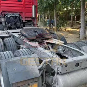 الشاحنة الوطنية للخدمة الثقيلة في الصين 2022 Sitrak C9H 570 حصان 6x4 AMT جرار ناقل حركة أوتوماتيكي (National VI) (مع المخزن المؤقت الهيدروليكي) محرك مزدوج