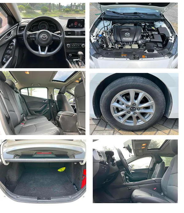 Колдонулган Mazda 3 AXELA 2019 Cloud Control Edition Sedan 1.5L автоматтык люкс модели