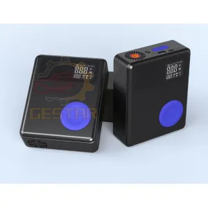 អ្នកចាប់ផ្តើមលោតពហុមុខងារនិងម៉ាស៊ីនបូមខ្យល់ 2 ក្នុង 1 សម្រាប់រថយន្តម៉ូតូកង់ជិះកង់បាល់បោះ