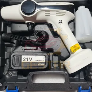 Arandela portátil de automóvil de batería de alta presión