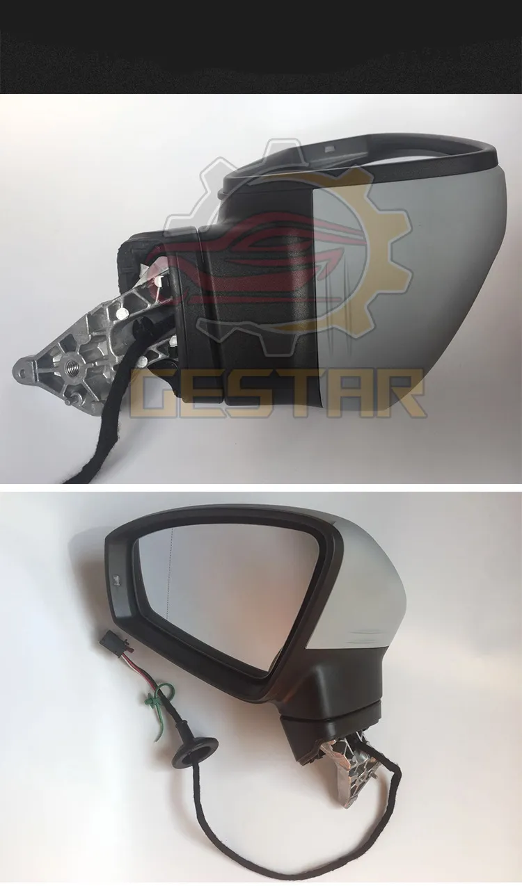 سيارة عكسية للسيارة مرآة الرؤية الخلفية مناسبة لعام 2018 فولكس واجن تيغوان