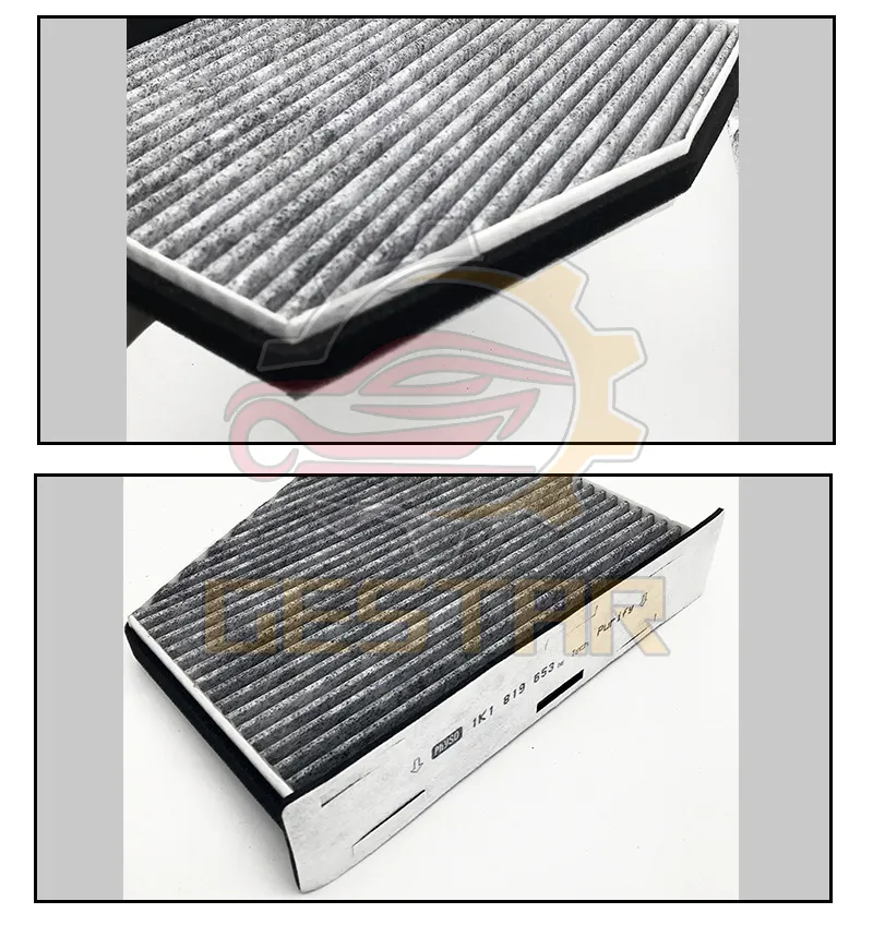 خرطوشة مرشح تكييف الهواء المخصصة لتكييف الهواء مناسبة ل Audi Volkswagen