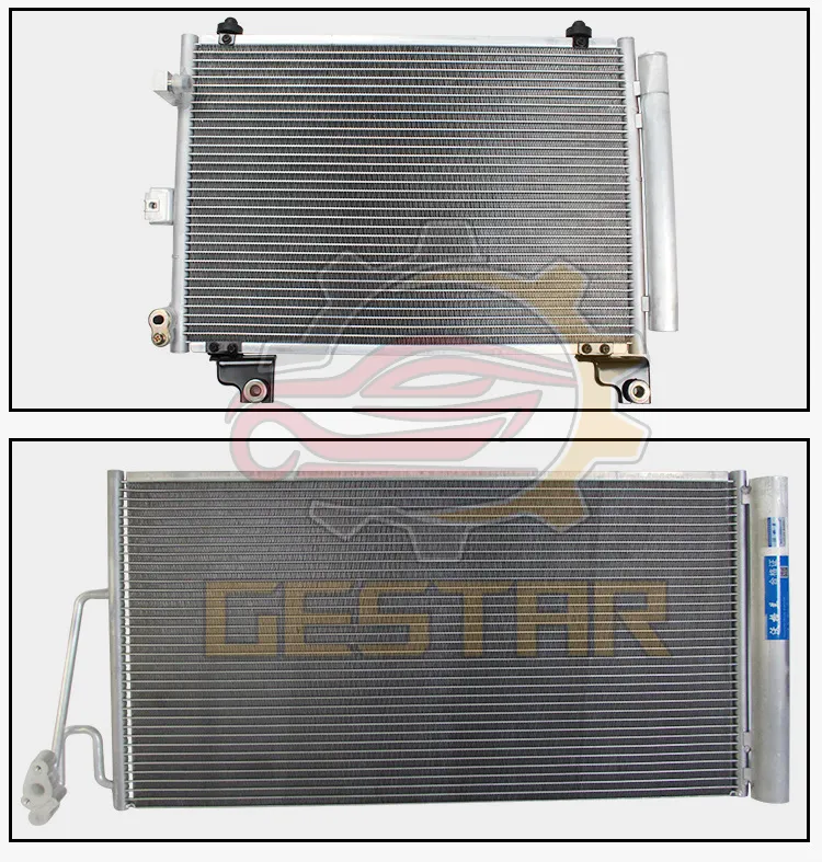 مكثف شبكة تبريد تكييف الهواء لهوندا فيت ، سيدي ، تويوتا فيوس ، كورولا ، ياريس