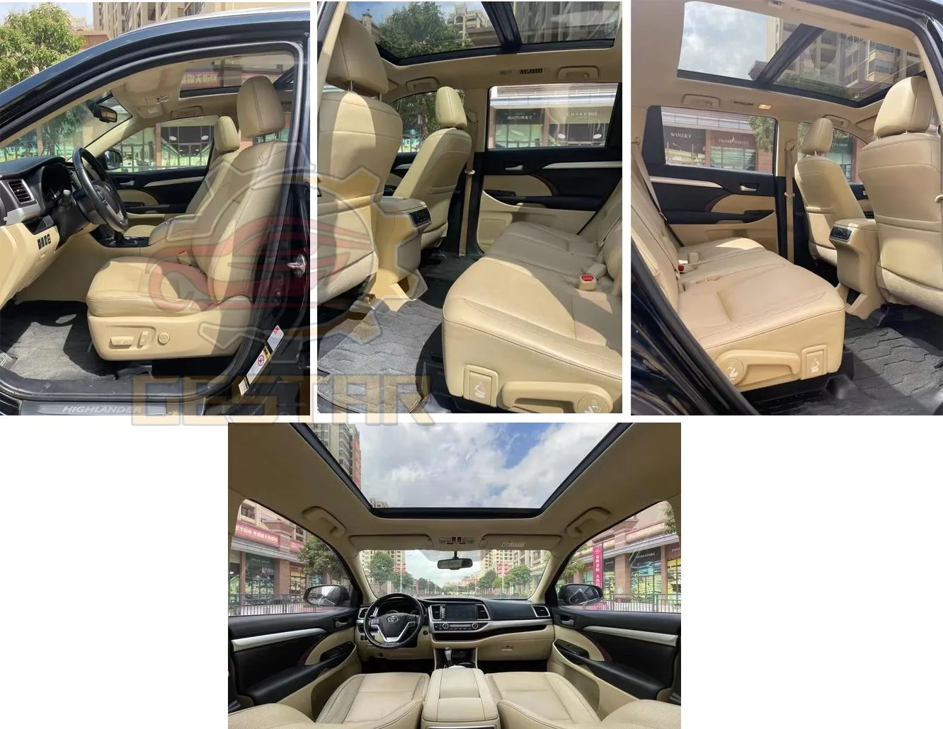 Ашиглагдсан 2017 Toyota Bighlander 2.0t 4wd 4wd тансаг хэвлэл 7 суудалтай