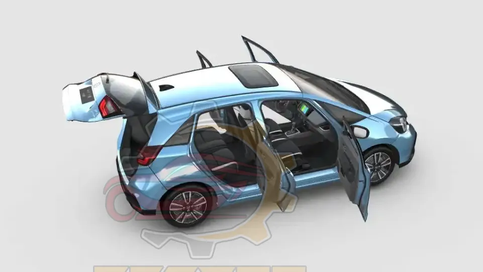 Колдонулган Honda Fit 2021 1.5L CVT модалуу басылышы Кытайдагы седан дилери колдонулган