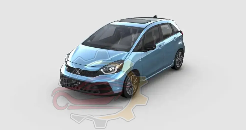 Колдонулган Honda Fit 2021 1.5L CVT модалуу басылышы Кытайдагы седан дилери колдонулган