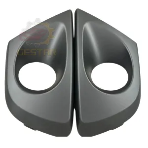 Renault DUSTER 2013-2019 Front Bumper Side Grille Fog Lamp Case Frame Matt Black OEM 261A23831R/263316044R