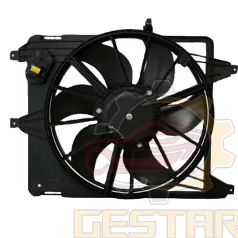 Renault Logan Auto Engine Parts Car Radiator Fan Assembly OEM 6001550769