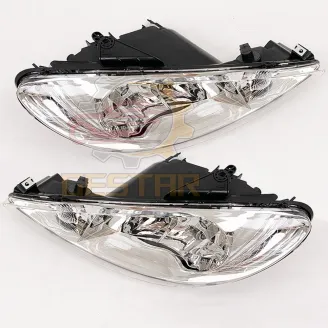 Head Lamp/Light Headlight right and left for Peugeot 206 Headlights OEM 087275 087276