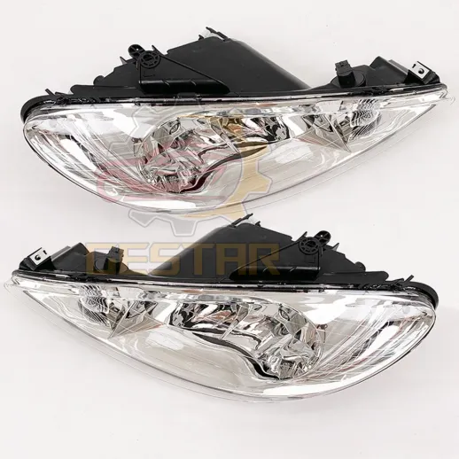 Head Lamp/Light Headlight right and left for Peugeot 206 Headlights OEM 087275 087276