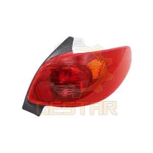 Replacement Auto Metal Parts TAIL LAMP Taillight left and right Fit for PEUGEOT 206 OEM 6350S0 6351S0