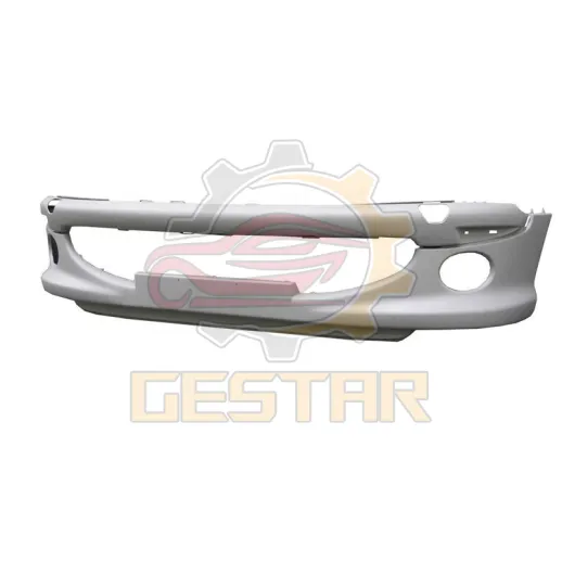Peugeot 206 Auto Spare Parts Front Bumper With Fog Light Holes OE 7401N4 7401NA 4028577