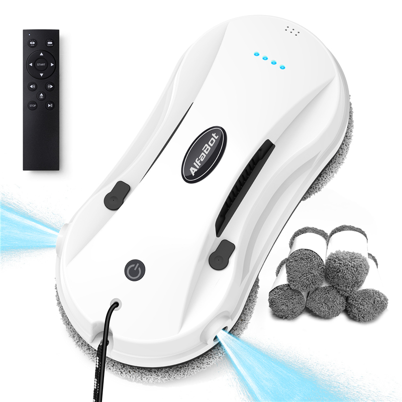 AlfaBot 窓拭きロボット X7 Pro – パワフル、正確、安全な掃除