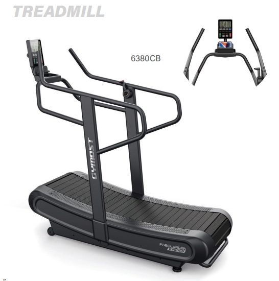 6830CB Curved Treadmill