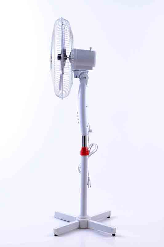 electric cross base stand fan， plastic fan