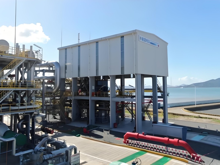 China's First Domestic LNG Cold Energy Power Generation Device Surpasses 5 Million kWh