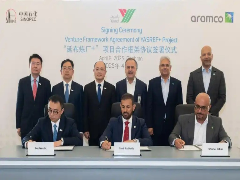 Sinopec and Aramco Sign Agreement to Expand Yanbu Refinery and Boost Downstream Capacity