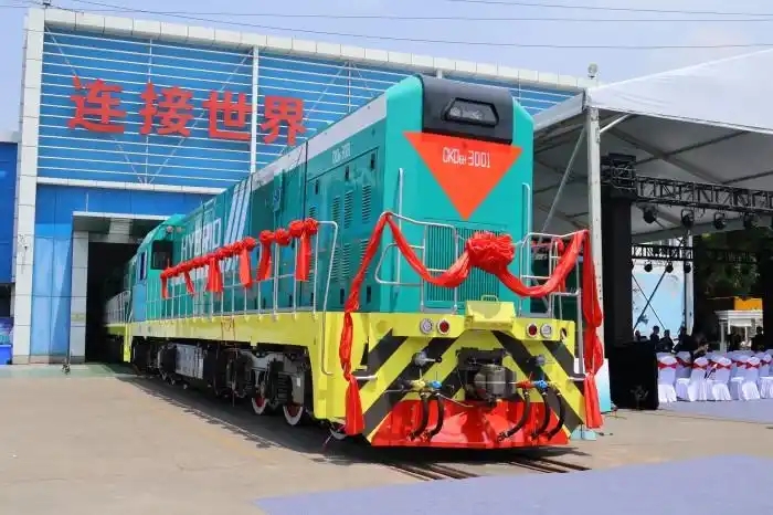 China Exports First Standardized New Energy Locomotives in Landmark Deal
