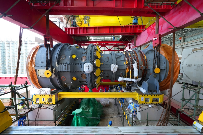 China&rsquo;s Largest and Most Efficient Gas Turbine Installed in Zhejiang