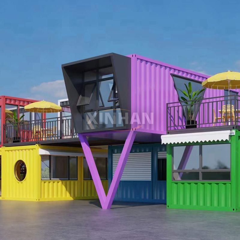 Flat Pack Container Houses, Sandwich Panel Material Houses