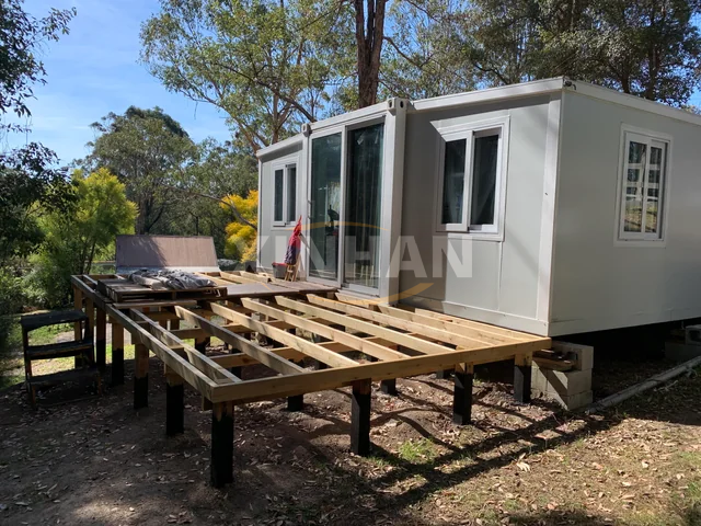 Custom Waterproof Expandable Container House for Camping & Living.