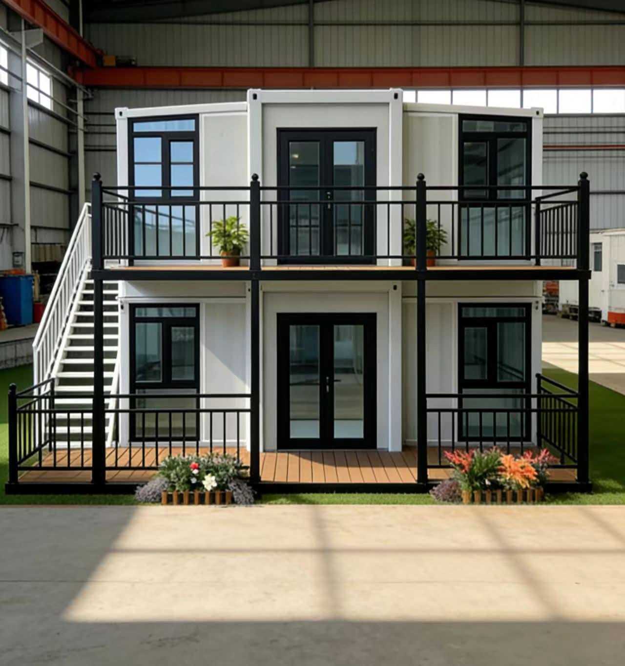 Maximize Space with Expandable Container Houses.
