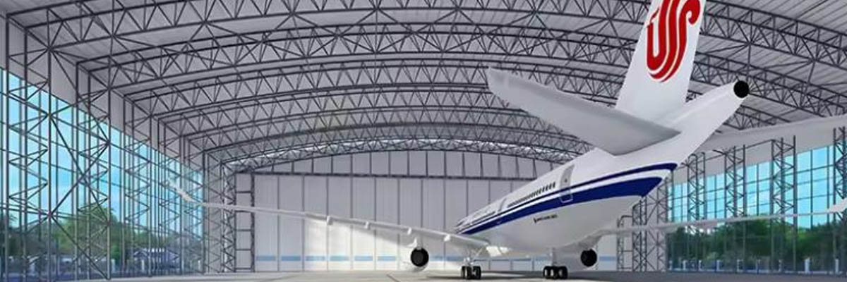 Architectural Design of industrial hangar