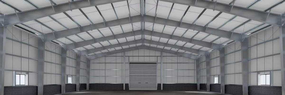 Customized steel structure hangar fabricated shed