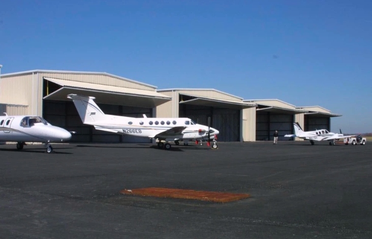 Aircraft Hangars site installation