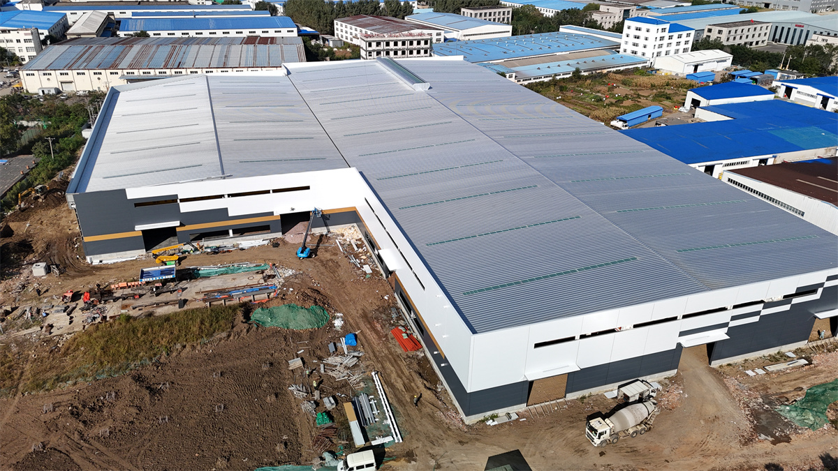 Manufacture Customizable Steel Structure Building Warehouse In Tunisia
