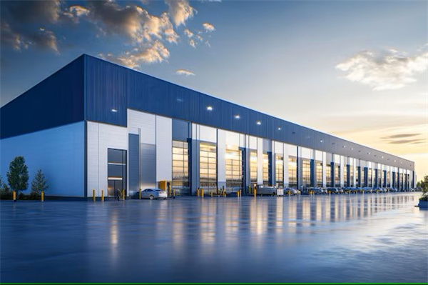 Modern Industrial Steel Structure Warehouse With Office Steel Frame In Madagascar