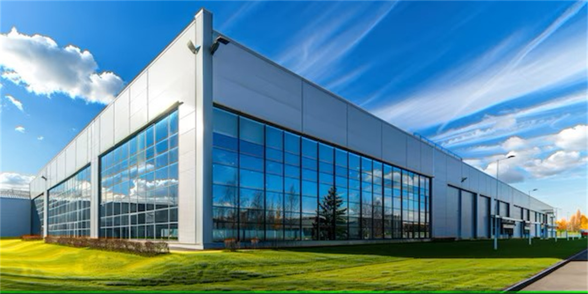Modern Industrial Span Prefab Steel Structure Large Span Storage House Workshop Light Gym Office Building In Nigeria