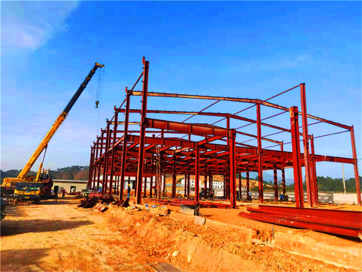 Prefab Steel Structure Mall Commercial Building Supermarket Steel Frame Construction In l Frame Construction In Somali