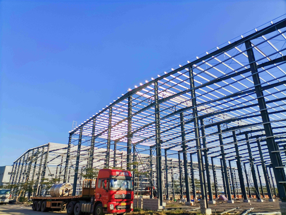Manufacture Customizable Steel Structure Storage Building Free Design Large Scale Warehouse In Mongolia