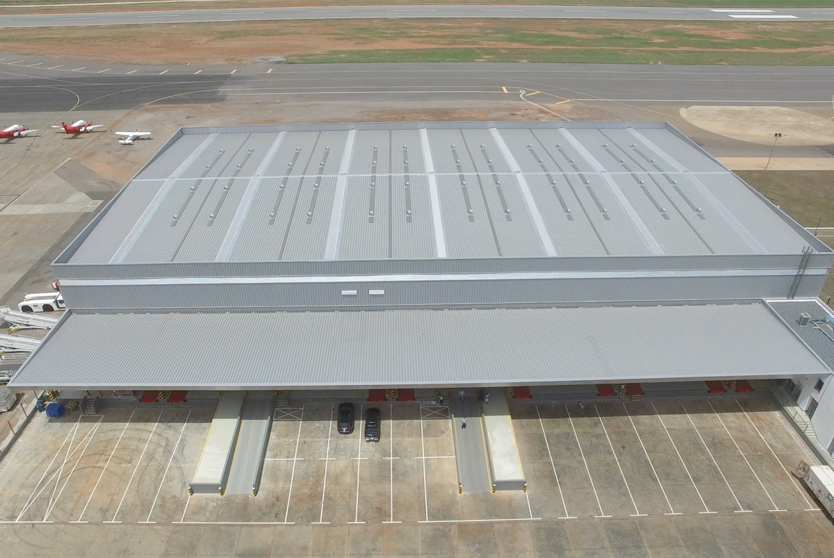 Prefabricated Steel Aircraft Hangar Easy Installation In Malaysia