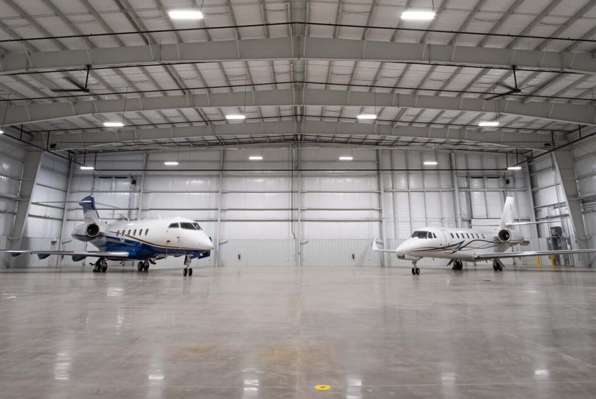 Prefabricated Steel Aircraft Hangar Easy Installation In Malaysia