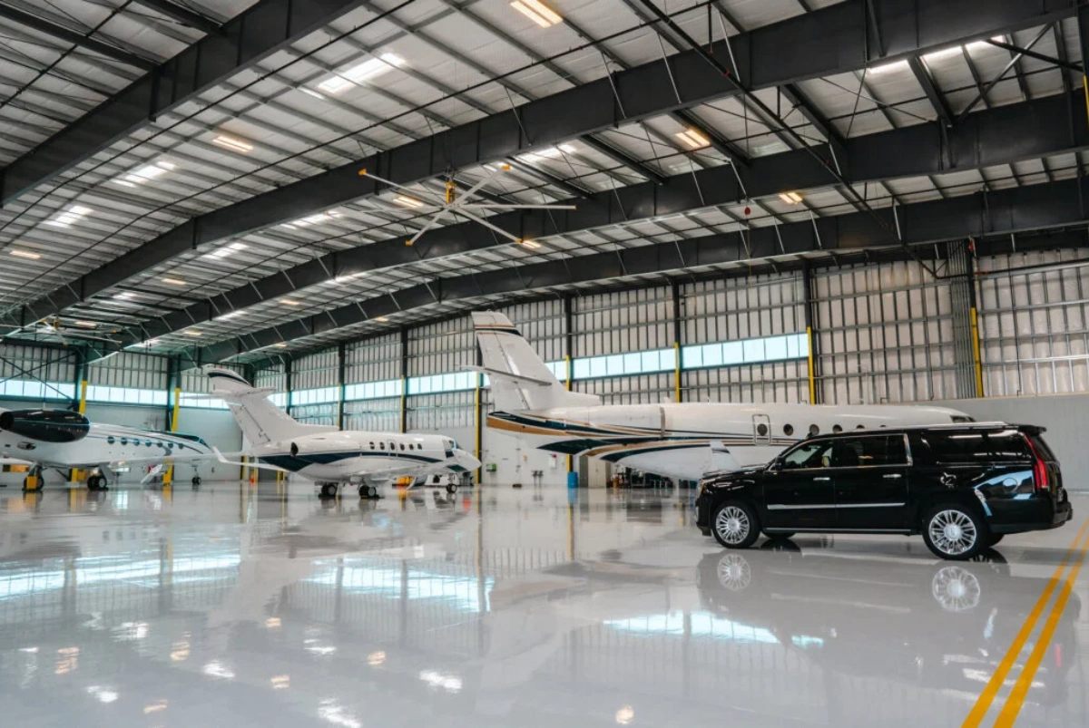 Prefabricated Steel Structure Mobile Aircraft Hangar In Philippines