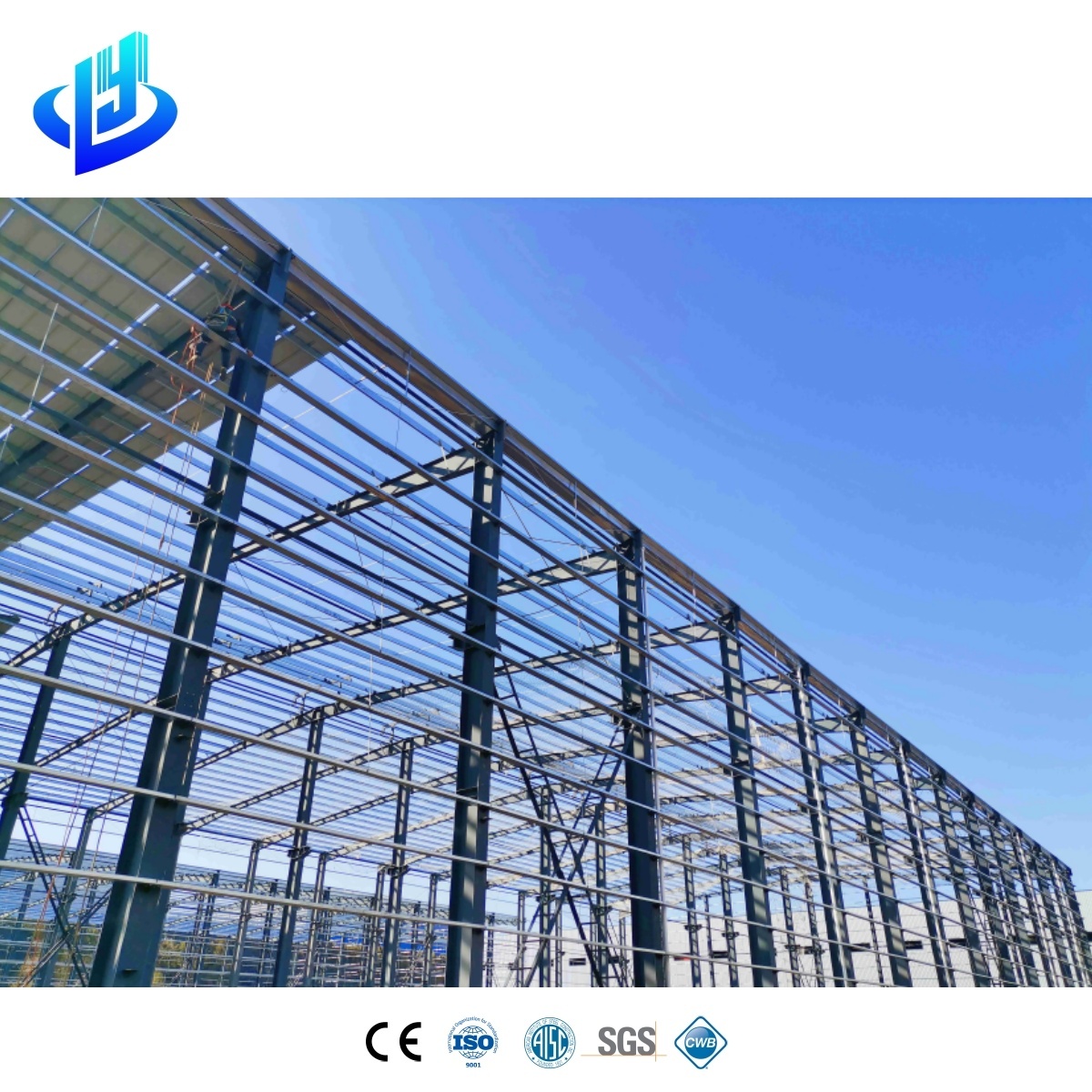 China's Modern Industrial Design Prefabricated Steel Structure Warehouse Building for Apartment Office