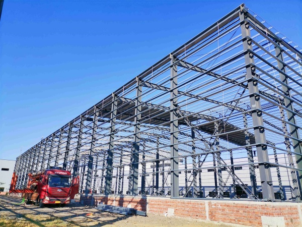 Manufacture Customizable Steel Structure Storage Building Free Design Large Scale Warehouse In Mongolia