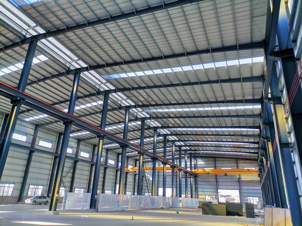 6000SQM Metal building Prefab Steel Building Warehouse Car Parking Garage Structure Customized Steel Structure Building In Mauritania