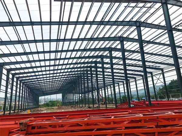 Commercial Shopping Mall with Steel Structure Warehouse With Office Large Span In Norway