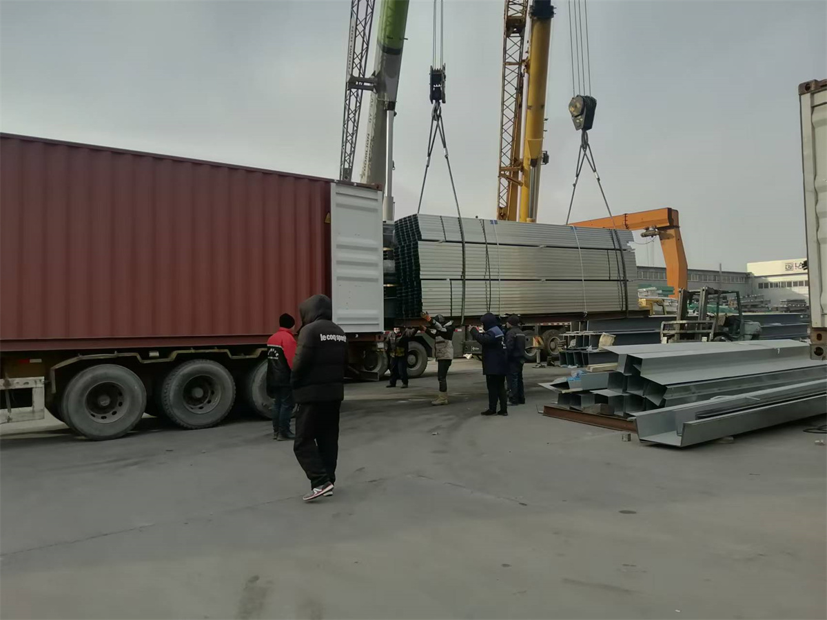 Modern Design Prefab Storage Building Easy Assembled Galvanized Steel Structure Metal Warehouse In USA