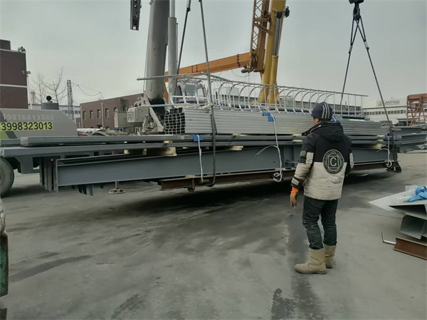 The PEB Steel Structure Building Materials Delivery to USA
