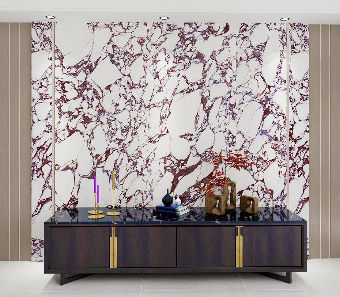 Stylish Waterproof PVC Marble Wall Panels for Apartment & Hotel Decor