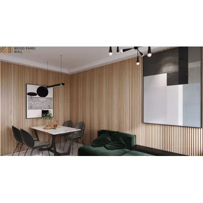Enhance Sound Quality with Wood Slat Acoustic Wall Panels for Stylish ...