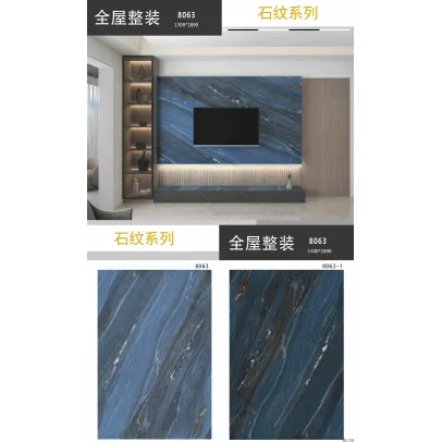 Stylish Waterproof PVC Marble Wall Panels for Apartment & Hotel Decor