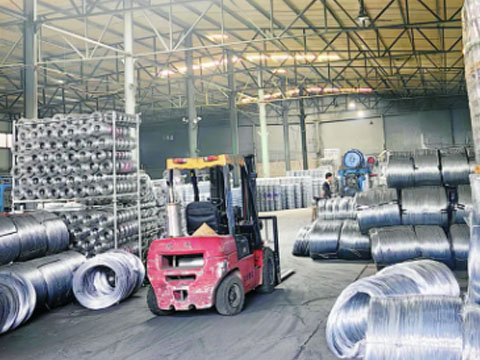Haoshun Wire Mesh Started to Work, Normal Delivery