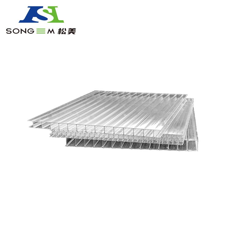 14 Pannelli Policarbonato Alveolare 4mm - Lastre Trasparenti Per Serra 10,25 M²