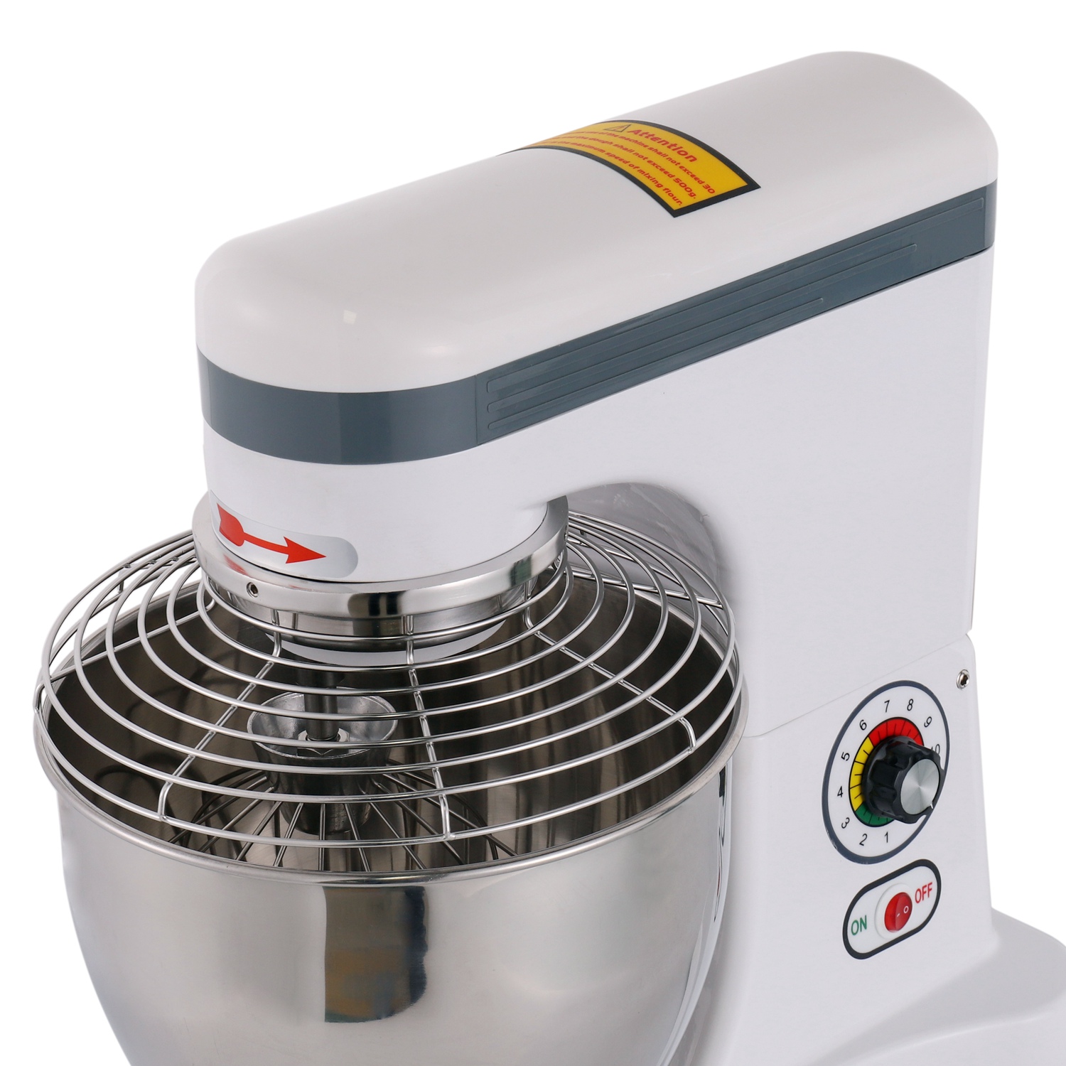 ZBX ZB-5A 5L Tabletop Food Mixer Cake Mixer Bakery Equipment